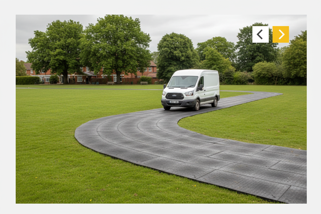 Ground Protection Mats - School & Council Application